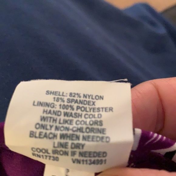 converse purple black floral bikini bottoms - Picture 6 of 7